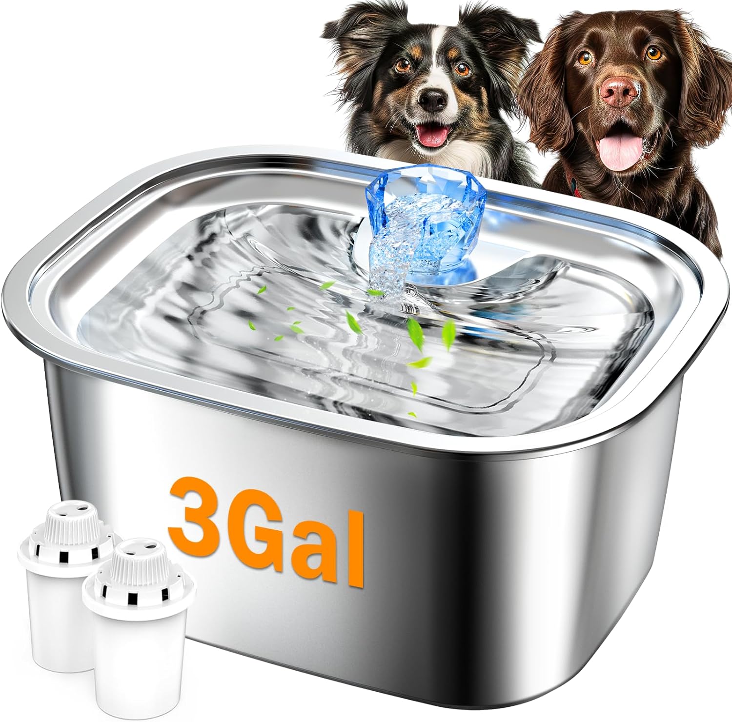 Dog Water Fountain for Large Dogs Gallon