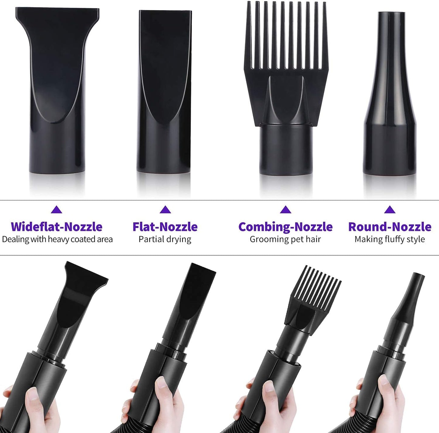 Dog Dryer Accessories,Quick Grooming Dryer Blower Accessories