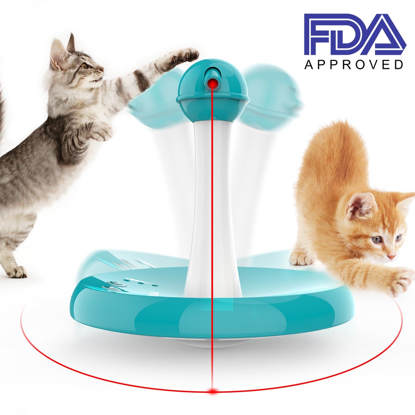 Newest Interactive Tumbler Laser Toys for Cat