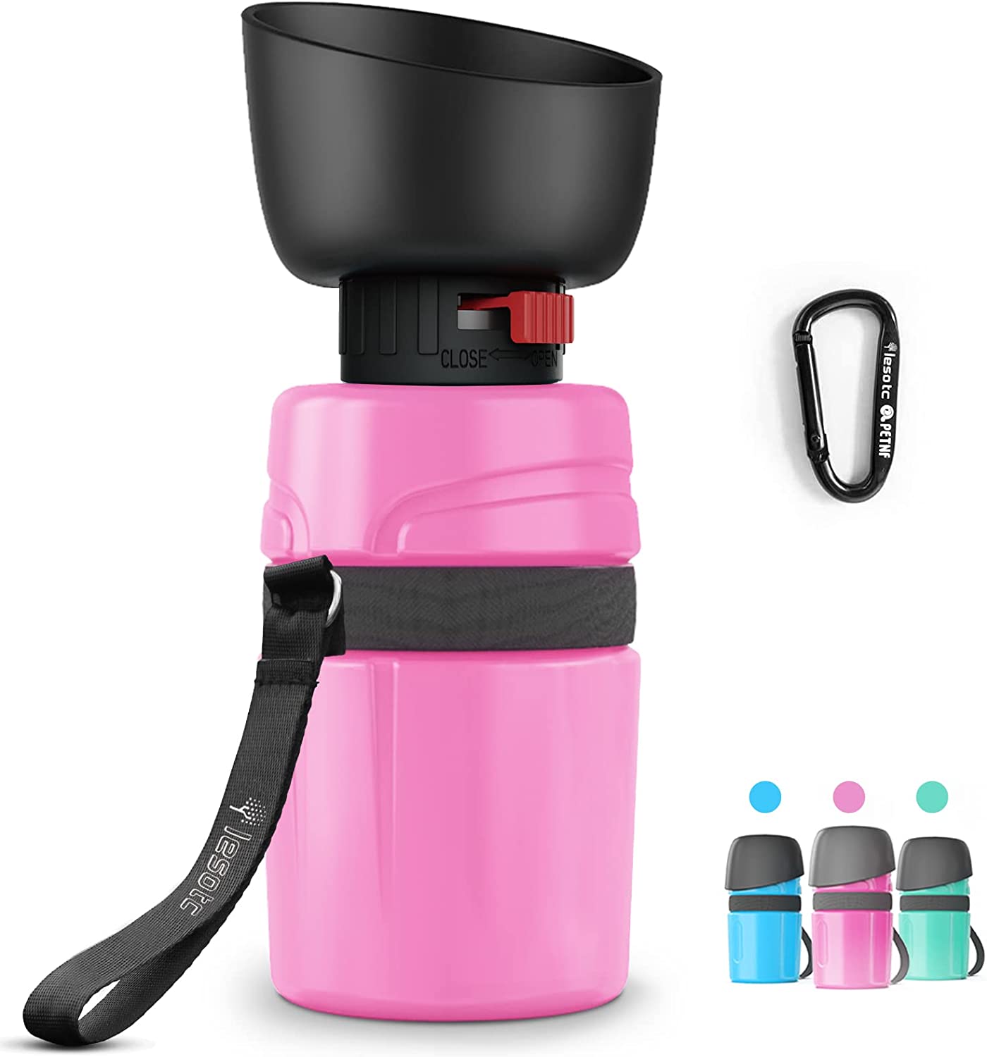 2nd Foldable Dog Water Dispenser Bottle , American Patent