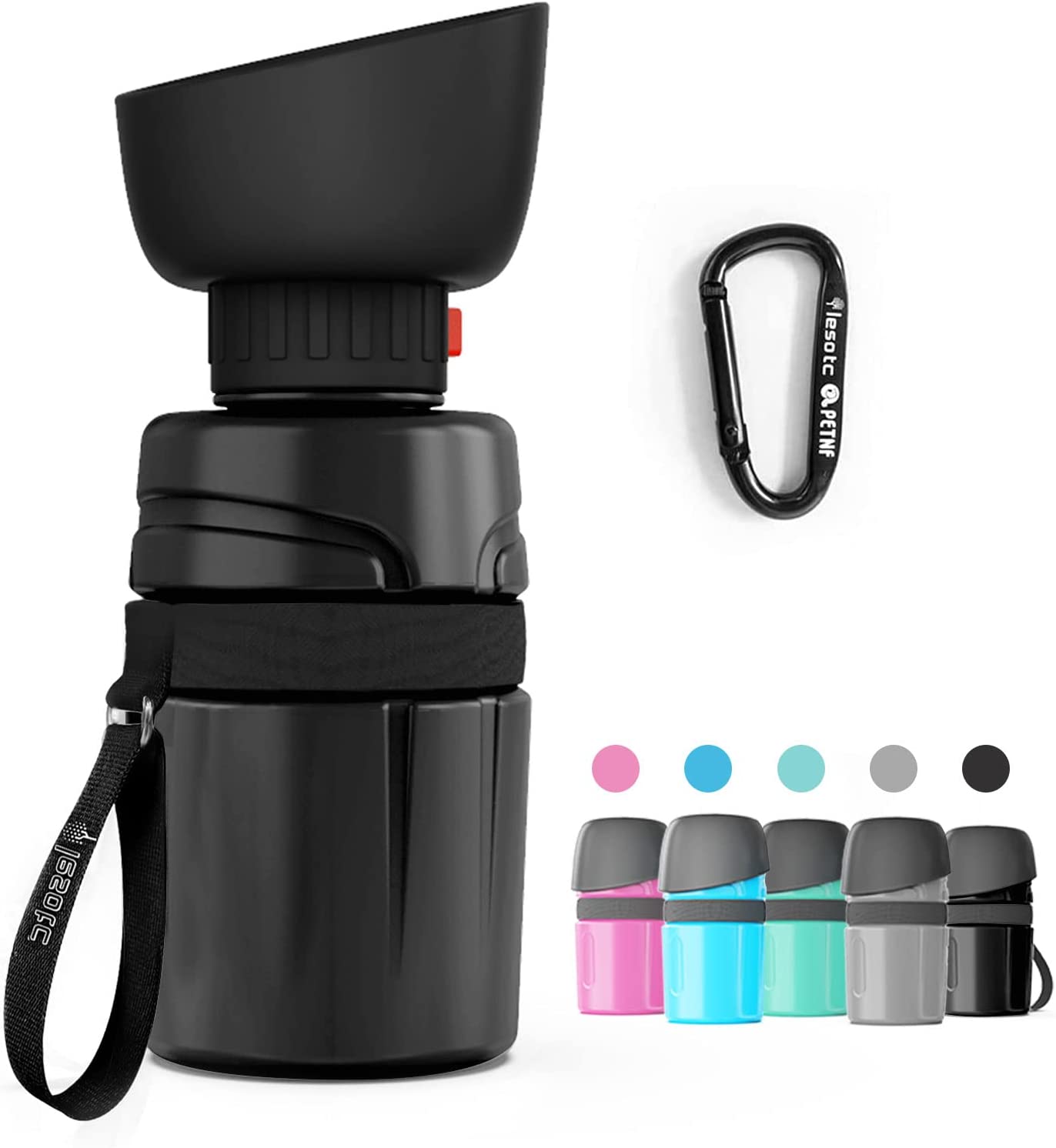 2nd Foldable Dog Water Dispenser Bottle , American Patent