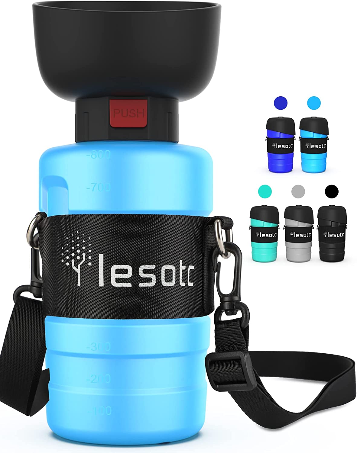3rd GEN Portable Pet Water Disperser Bottle, American Patent