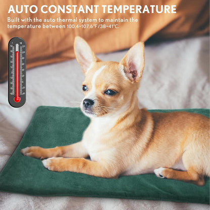 Outdoor Waterproof Pet Heating Pad for Cats and Dogs
