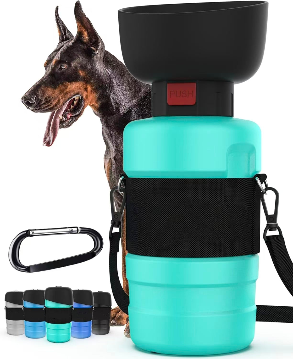 3rd  GEN Portable Pet Water Disperser Bottle, American Patent