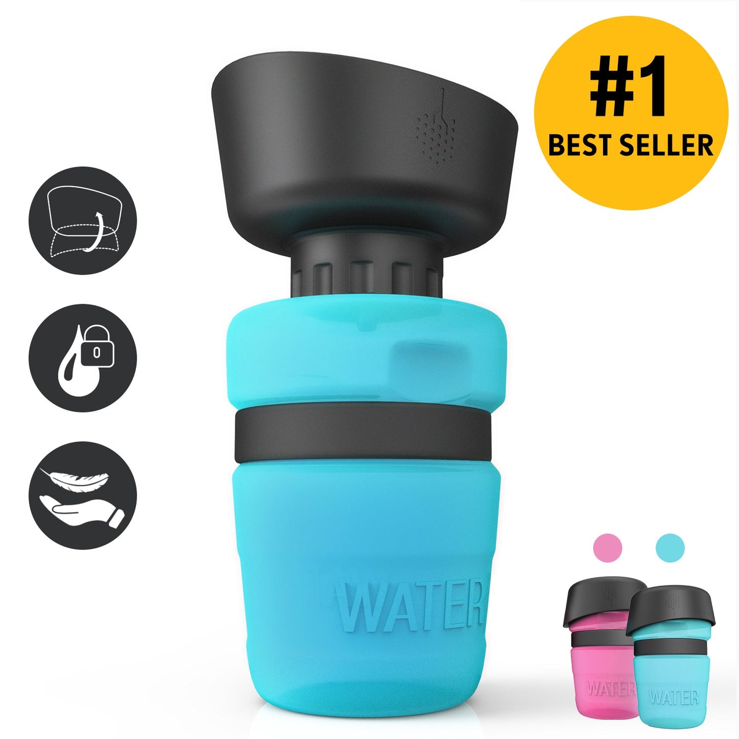 1st GEN Portable Pet Water Disperser Bottle