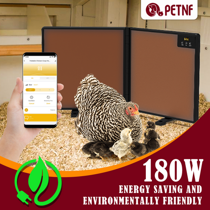 Chicken Coop Heater With WIFI, Heat Chicken Heater Energy Efficient Design