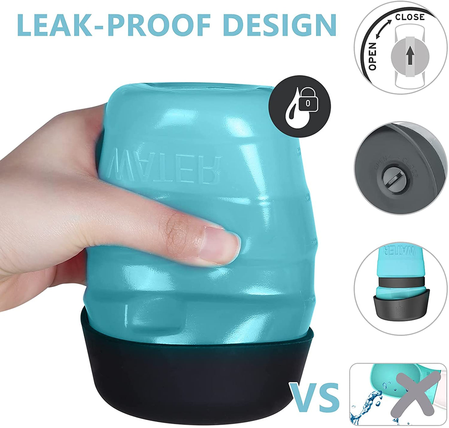 1st GEN Portable Pet Water Disperser Bottle