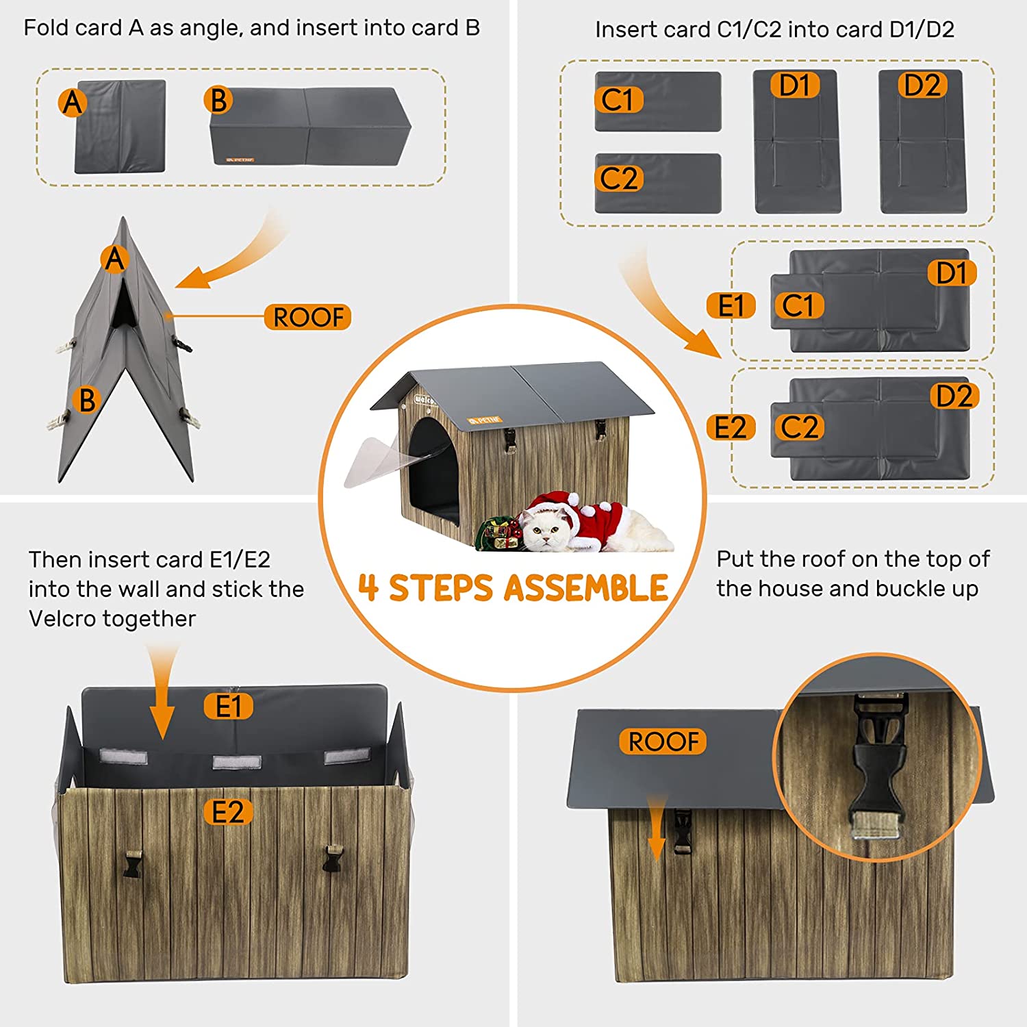 Diy heated cat house for outlet winter