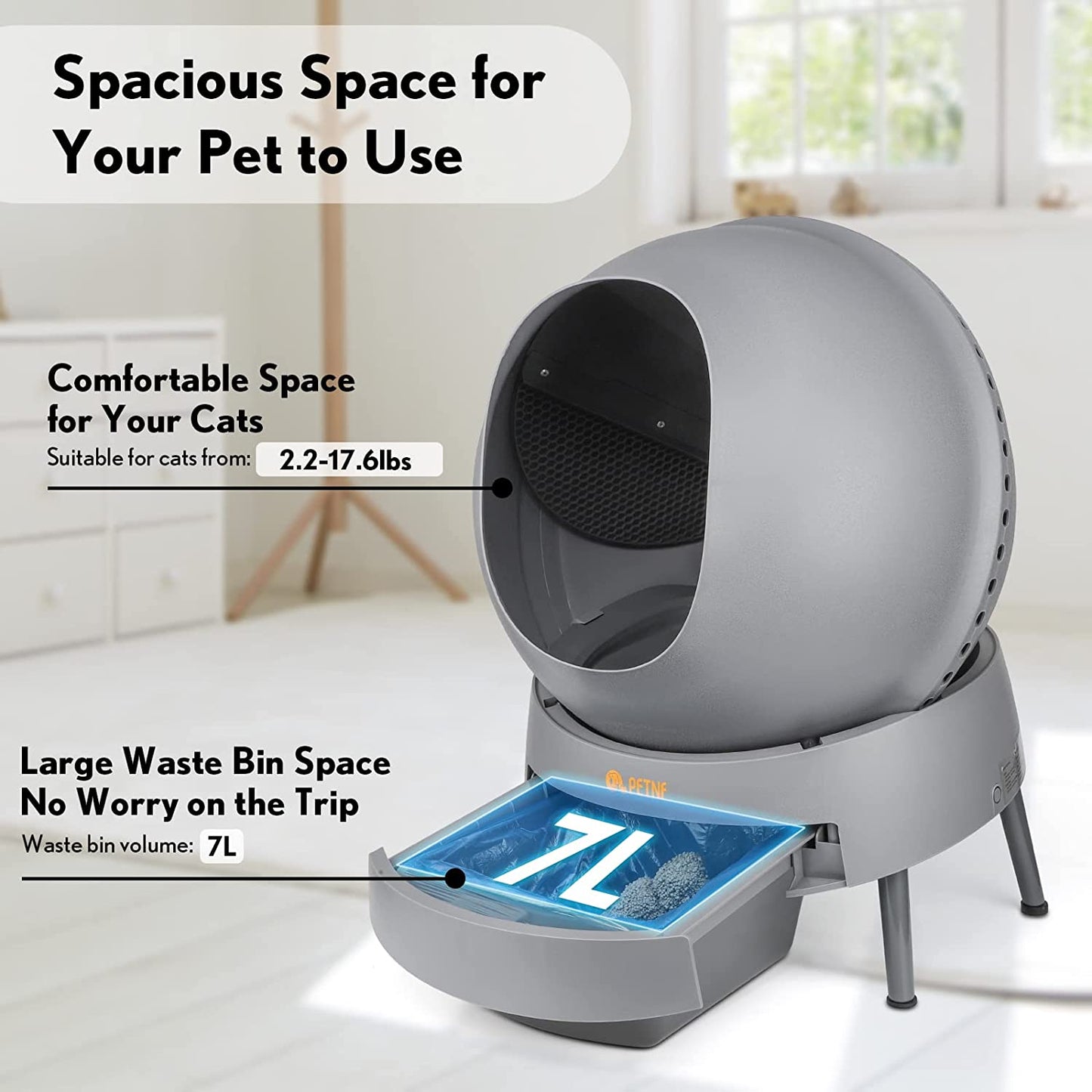 PETNF Smart Cat Litter Box