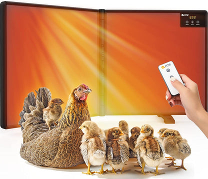 WiFi Control Foldable Chicken Coop Heater, Heat Chicken Heater Energy Efficient Design