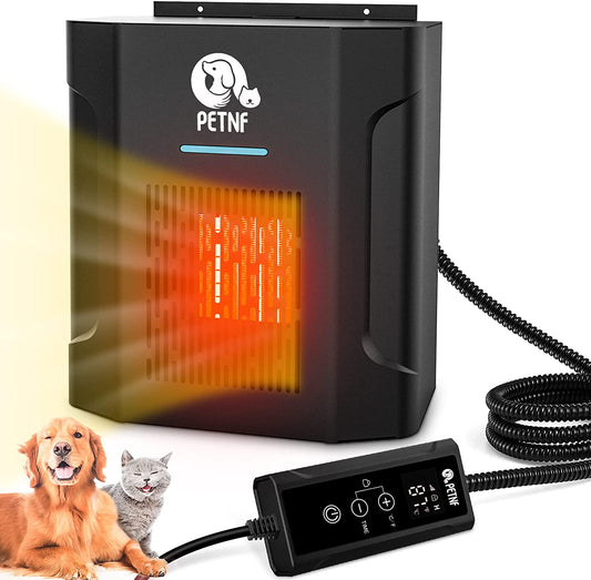 Dog House Heater, Pet House Heater with Thermostat,