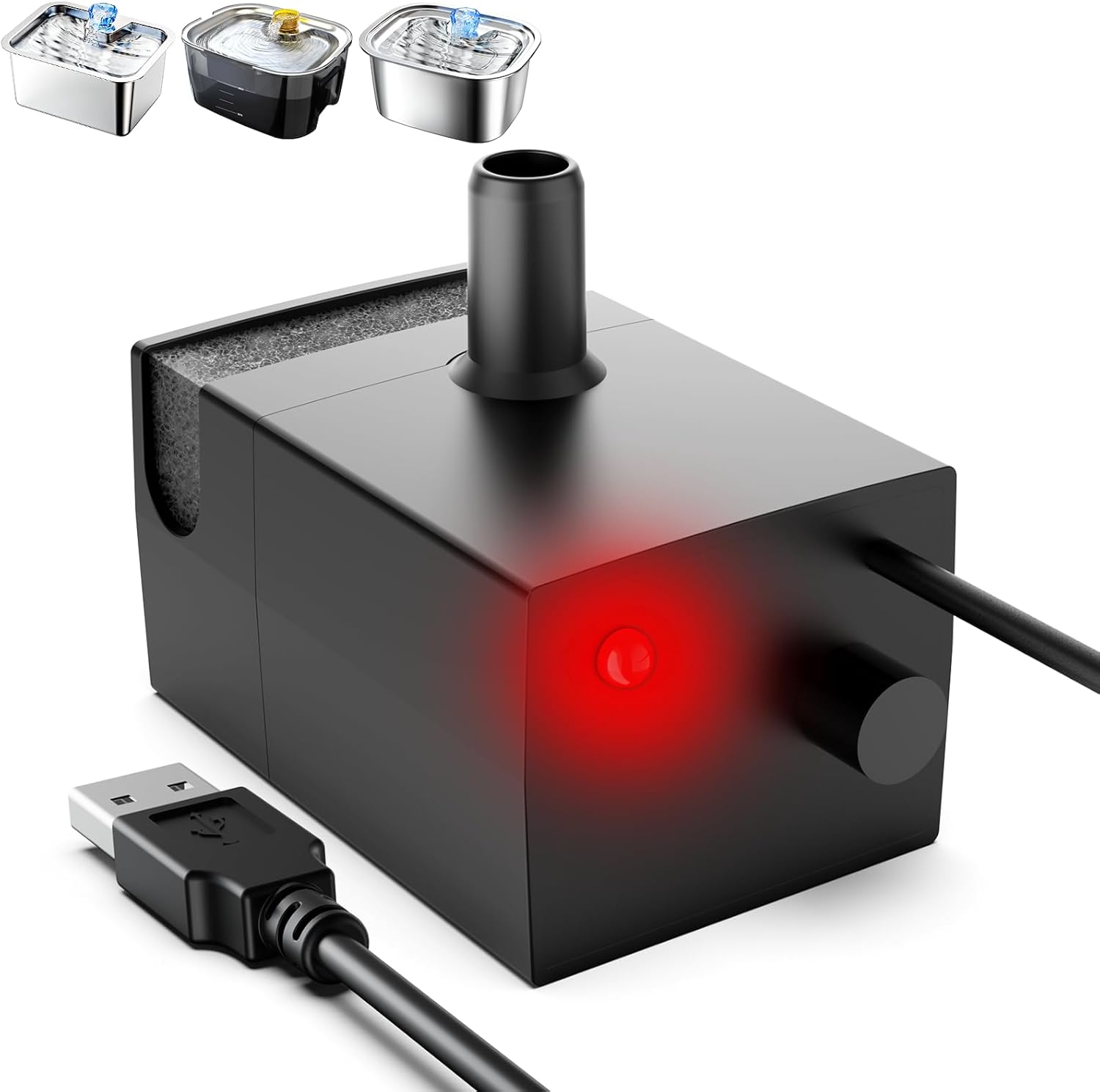 PetNF water pump — open cleaning guide